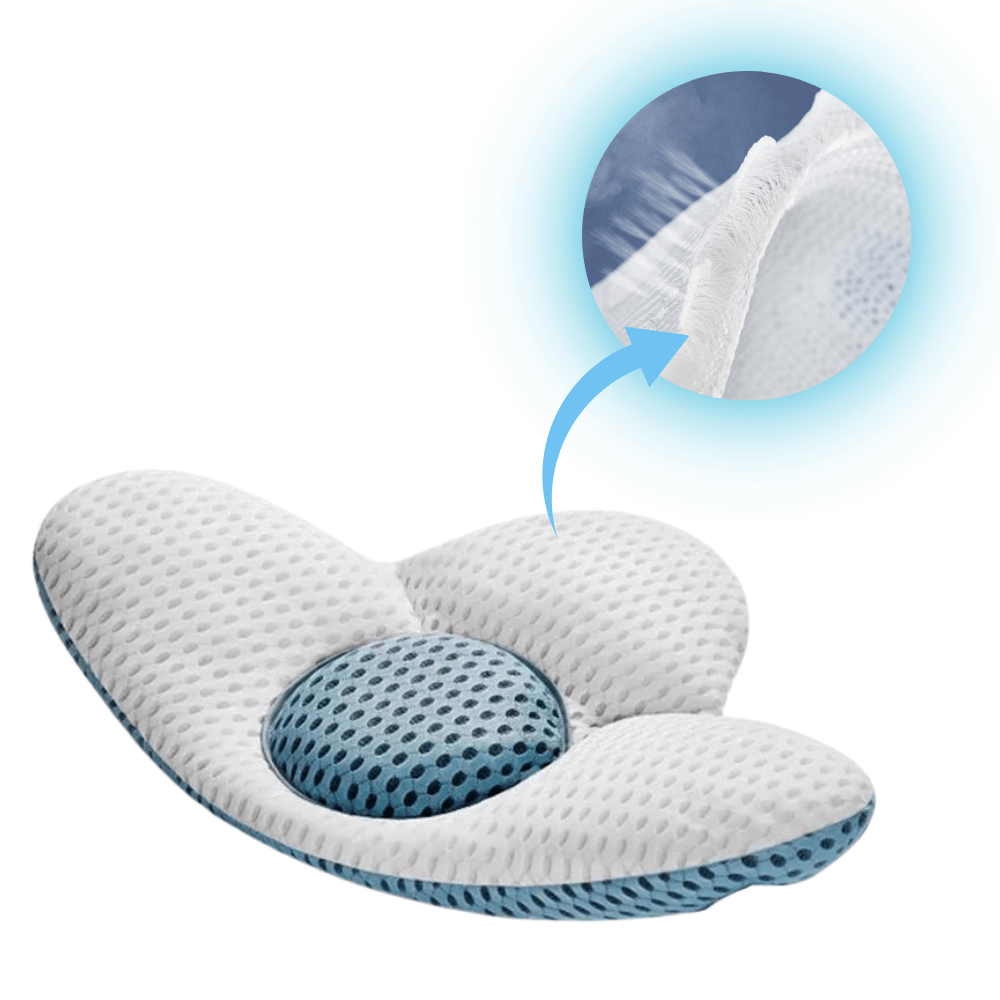 Buckwheat Lumbar Support Back & Side Pillow
