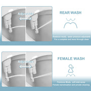 Easy Bidet Toilet Seat Attachment | Improve Personal Hygiene and Alleviate Hemorrhoid Symptoms