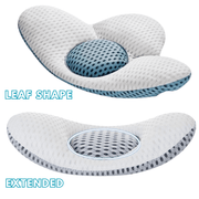 Buckwheat Lumbar Support Back & Side Pillow | Improved Posture, Soothe Aching Backs, And Help To Relieve Pain In The Lumbar Region