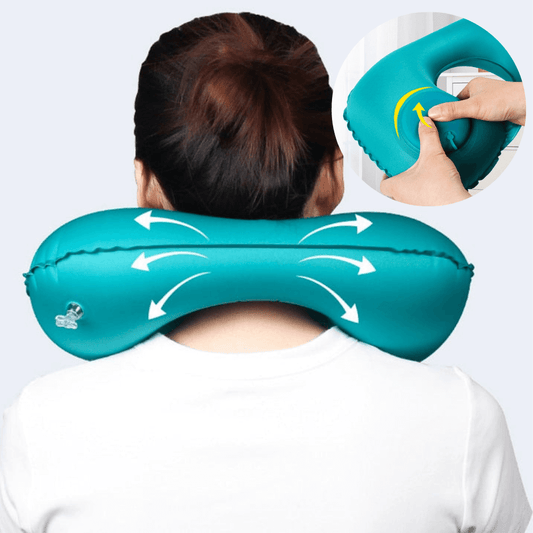 Inflatable Donut Neck Portable Pillow