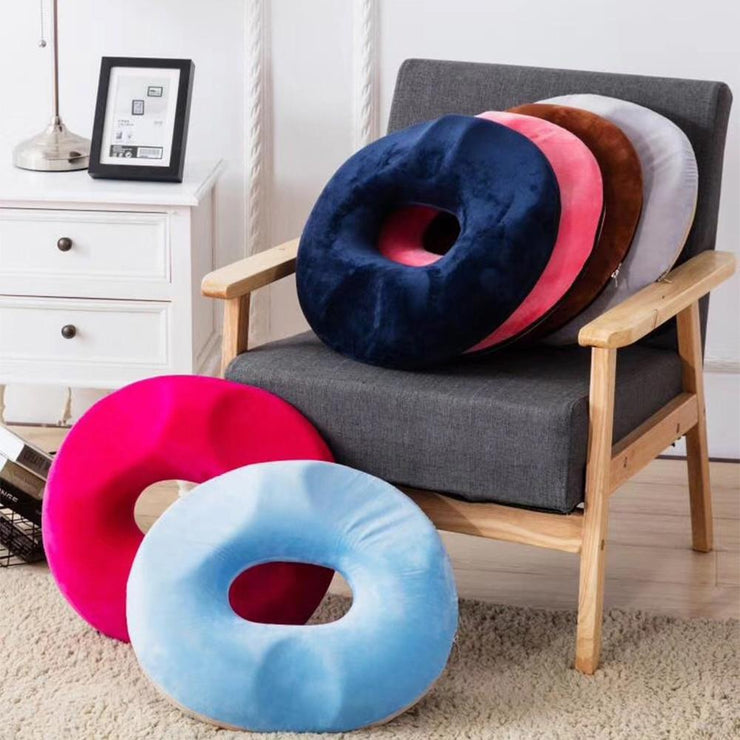 Donut Pillow for Tailbone Pain Relief, Hemorrhoids, Postpartum Pregnancy  and After Surgery Sitting Relief, Suitable for Men and Women at Home &  Office Chairs 