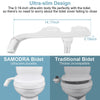 Easy Bidet Toilet Attachment for Gentle Hemorrhoid Relief