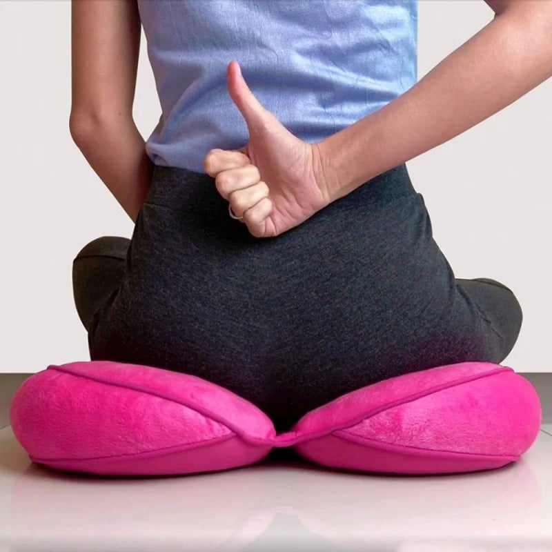 Home Office Memory Foam Hip Support Seat Chair Cushion Low Back Tailbone  Pain Relief Prostate Cushion Hip Shaper Posture Correcter 